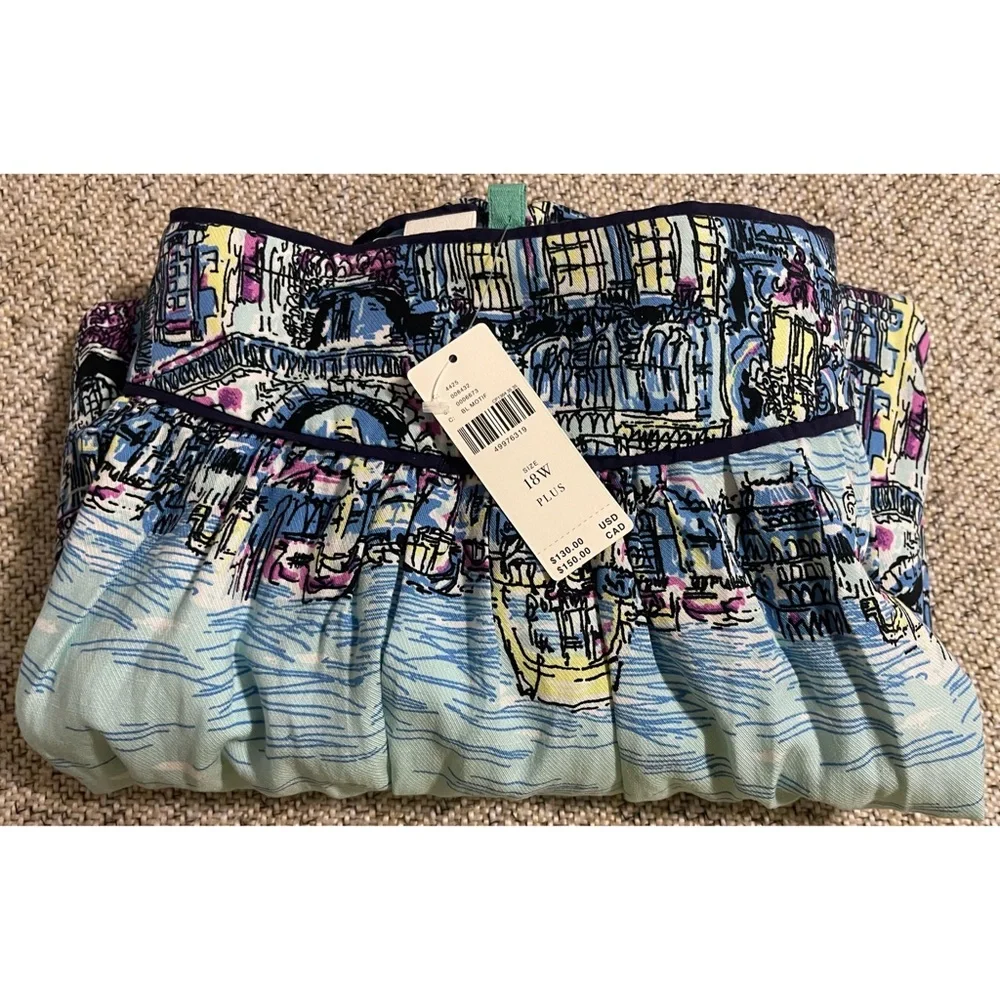 Anthropologie Colloquial A-Line Skirt NWT SZ 18W - Picture 10 of 16
